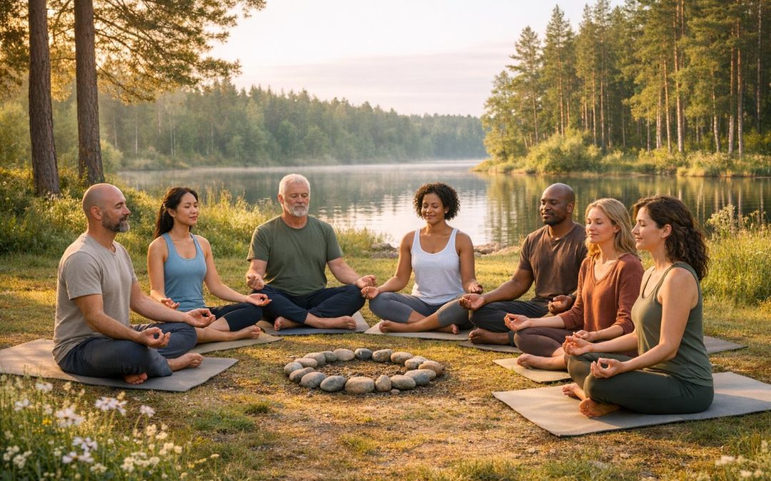 How Group Meditation in Nature Promotes Healing
